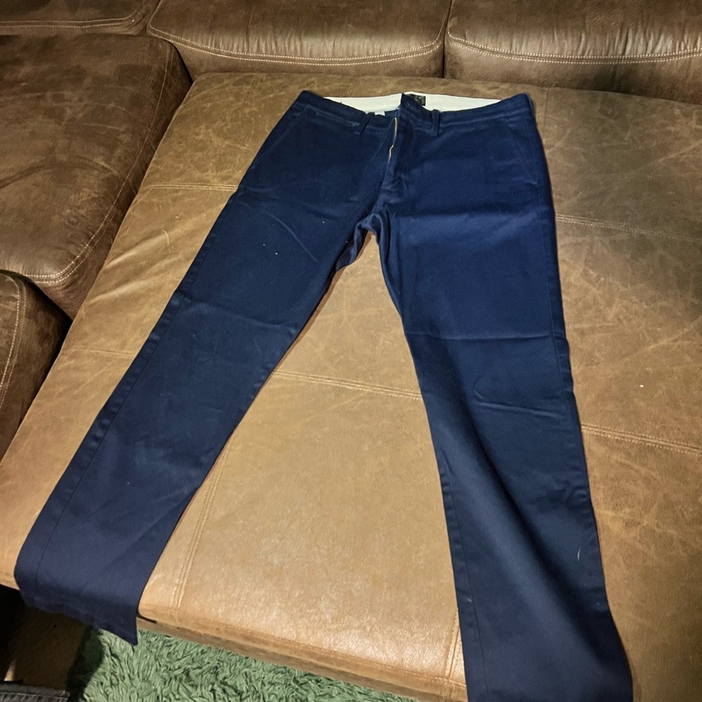 J Crew Navy Chinos